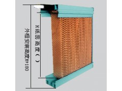 塑钢框架湿帘图1
