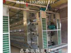 层叠式蛋鸡笼具图1