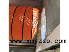软风管，通风管，PVC管，通风管，黄色橙色管，塑料风管布风管图3