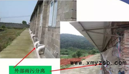 猪场粪污源头减量的措施，雨污分离实际应用